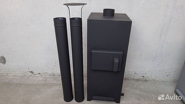 Печь для бассейна на дровах из нержавеющей стали