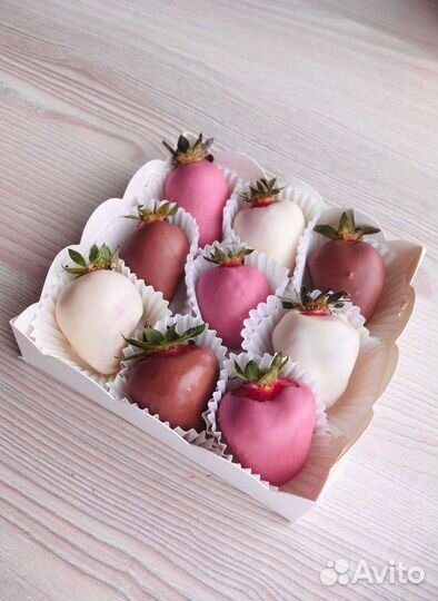 Клубника в шоколаде без красителей