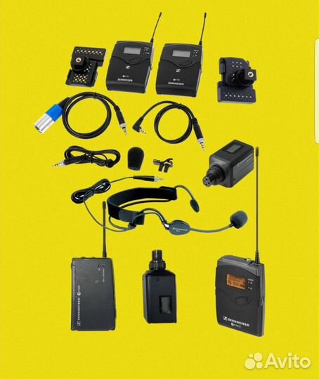 Портативные радиосистемы Sennheiser и комплектующи