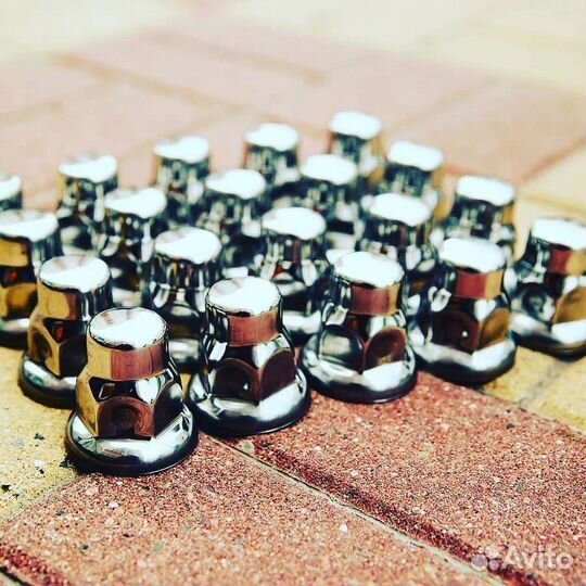 Колпачок на гайку нержавейка 32 и 33мм