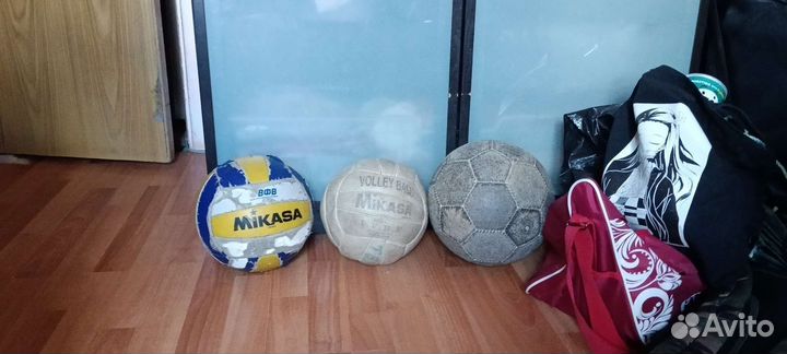 Волейбольный мяч mikasa бу