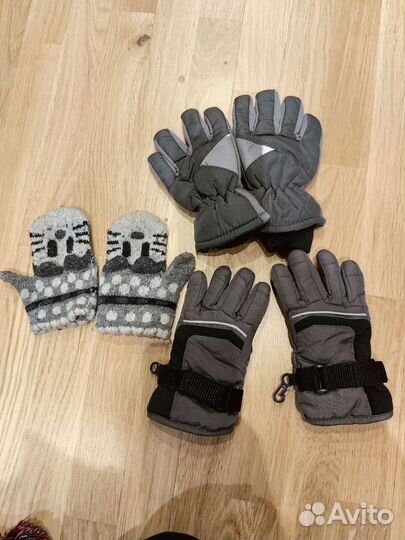 Шапка и перчатки