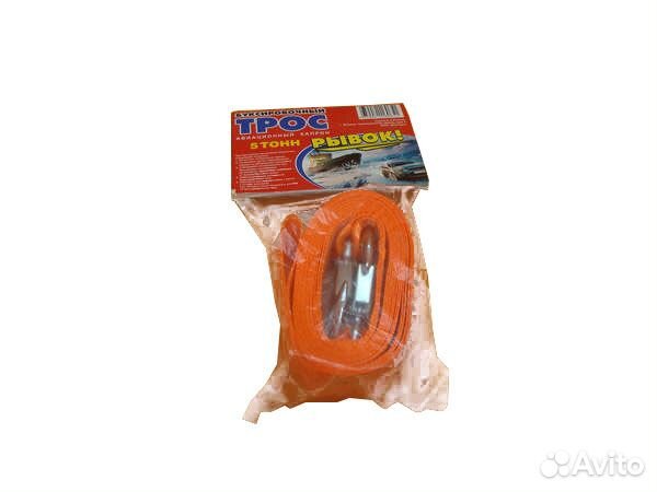 Трос-лента Рывок, 2 крюка 5 т 4 м