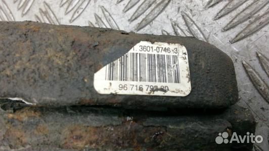 Суппорт тормозной передний правый citroen C5 2 (94