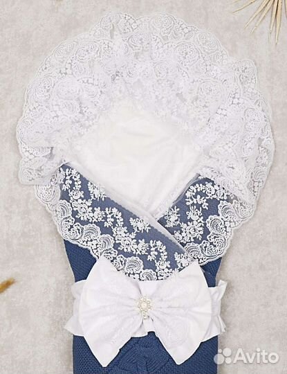 Конверт на выписку зимний для мальчика