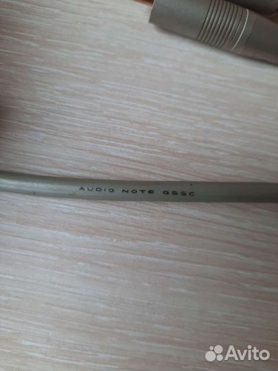 Audio note qssc rca 1m