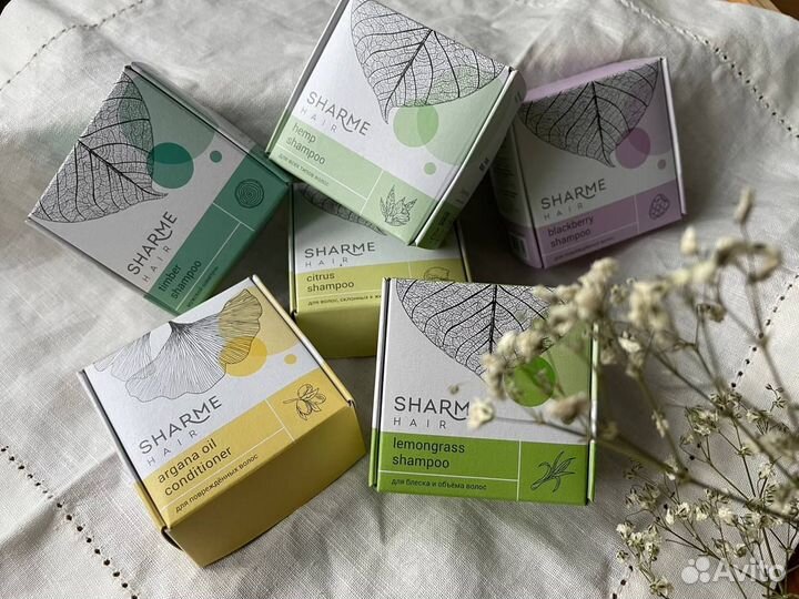 Твёрдый шампунь и кондиционер