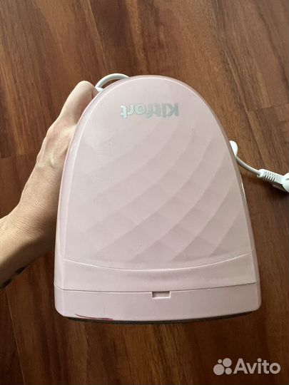 Ручной отпариватель kitfort розовый