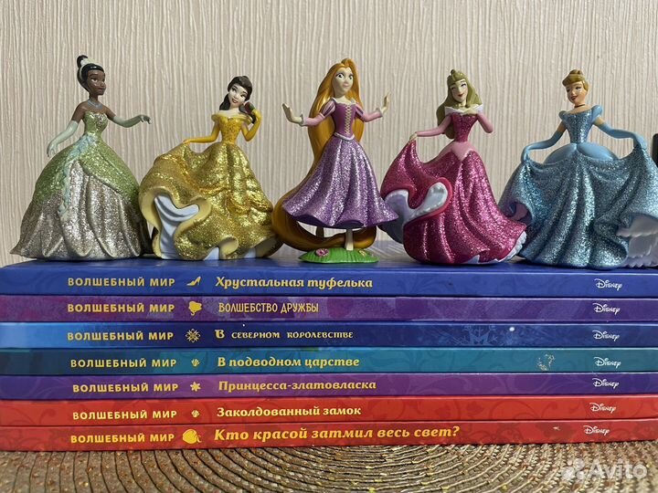 Книги Принцессы Дисней 7 шт