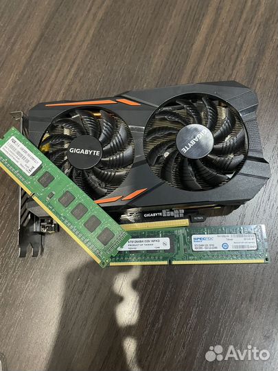 Видеокарта rx560 2gb