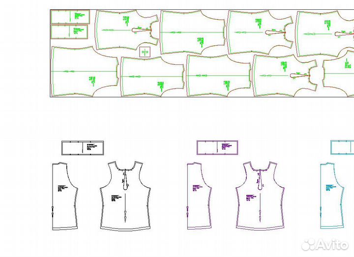 Разработка лекал одежды. Конструктор