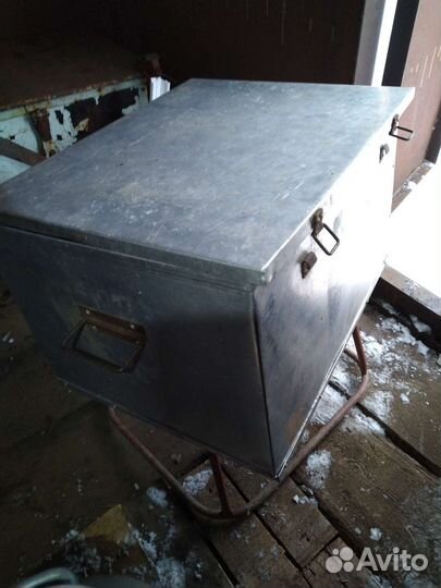 Ящик алюминиевый