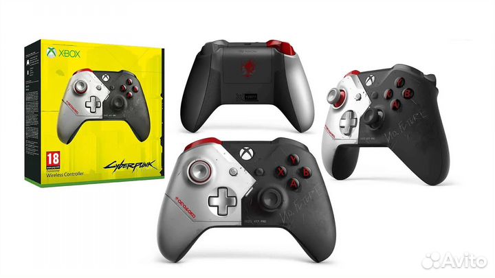 Xbox One cyberpunk 2077 gamepad геймпад