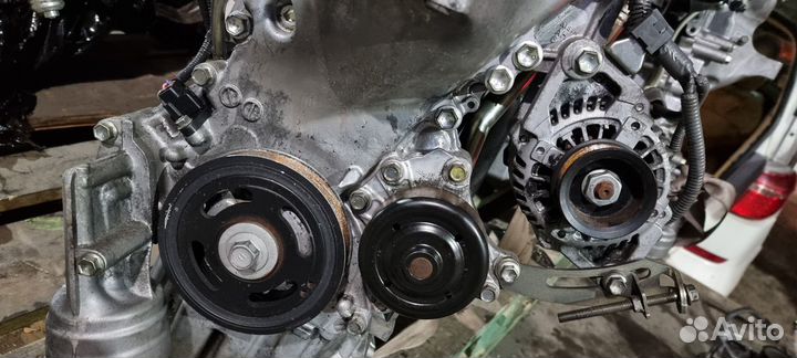 Toyota vitz passo peugeot 107 1KR-FE генератор