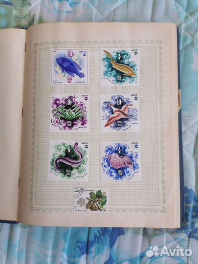 Альбом с марками СССР