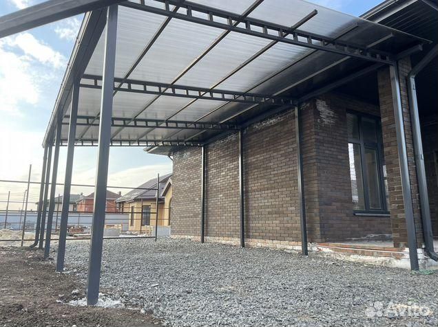 Навесы из поликарбоната под ключ