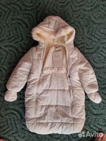 Комбинезон утеплённые на девочку новый