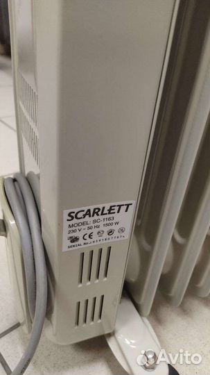 Масляный радиатор Scarlett SC-1163