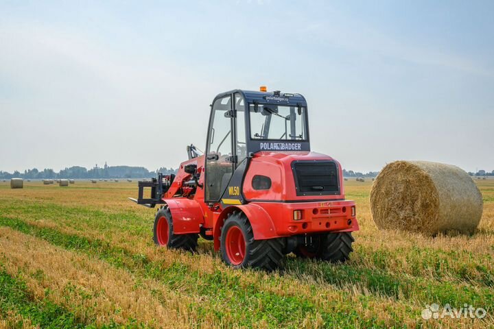 Мини-погрузчик Polar Badger WL50A, 2023