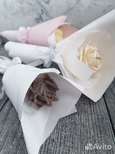 Шоколадные розы букет