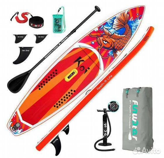 SUP board KOI 345 см полный комплект новый