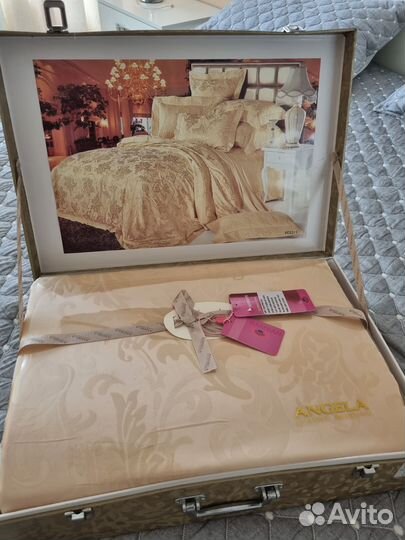 Постельное белье евро новое