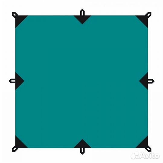 Тент 3х3 со стойками 3м + оттяжки TRT-104.04 Tramp