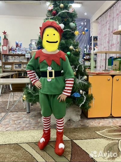 Новогодний костюм гномик 116-122
