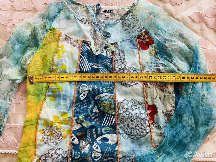 Блузка dkny шелк 6 лет