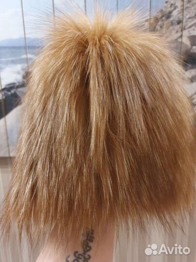 Шапка зимняя меховая женская