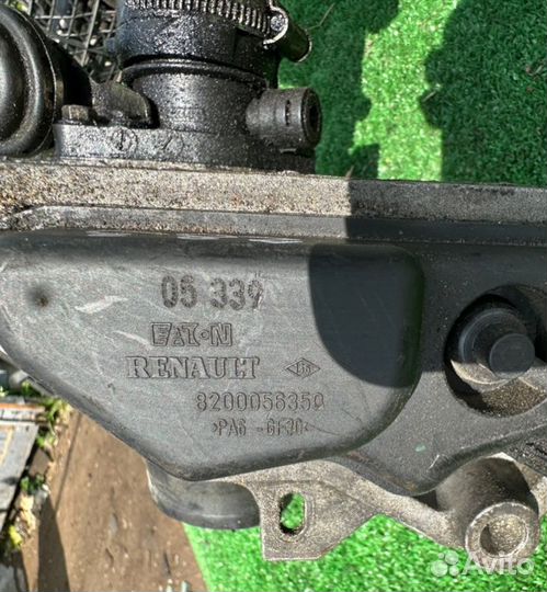 Заслонка дроссельная Renault Laguna 2.2 2004