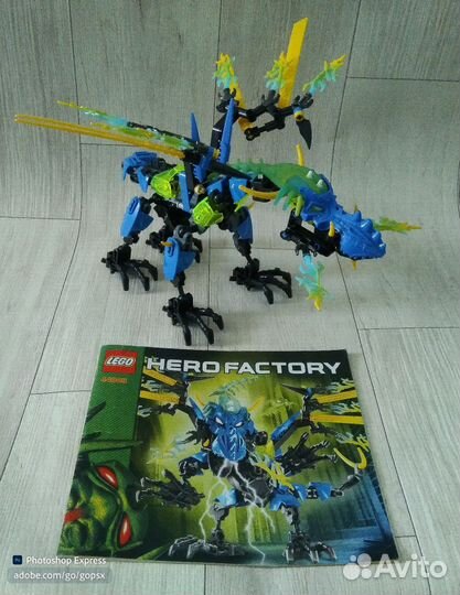 Lego hero factory 44009 Dragon bolt