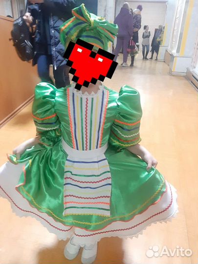 Платье русское народное