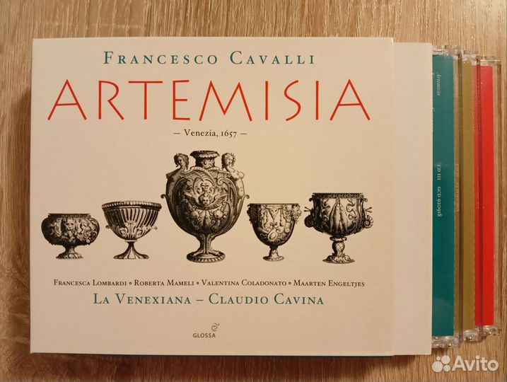 Компакт-диски (барокко, опера)