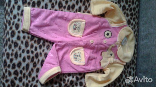 Ясельный Теплый костюм на девочку