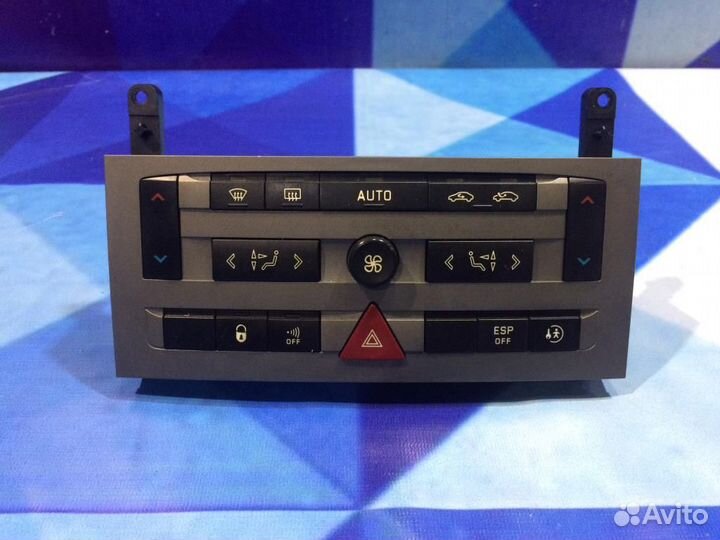 Блок управления печкой с ас Пежо 407 1