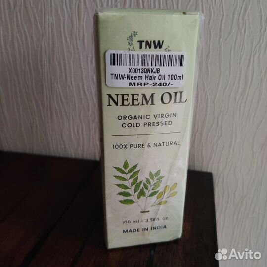 Индийское масло Нима чистое 100 мл