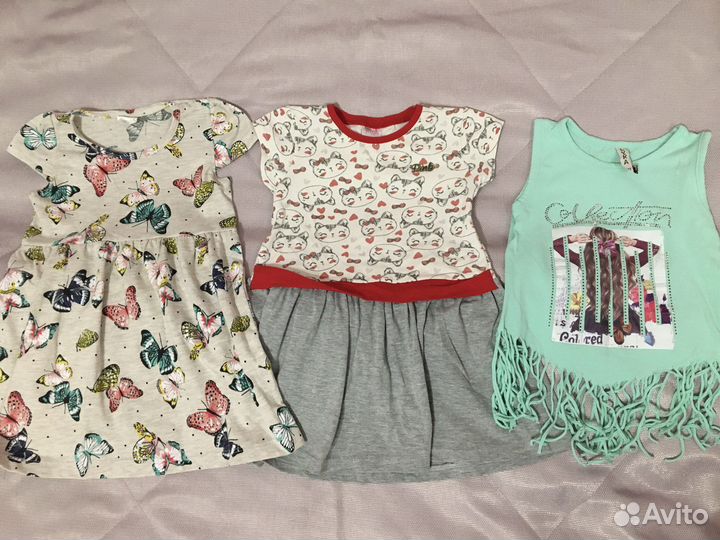 Вещи пакетом на девочку 92-98
