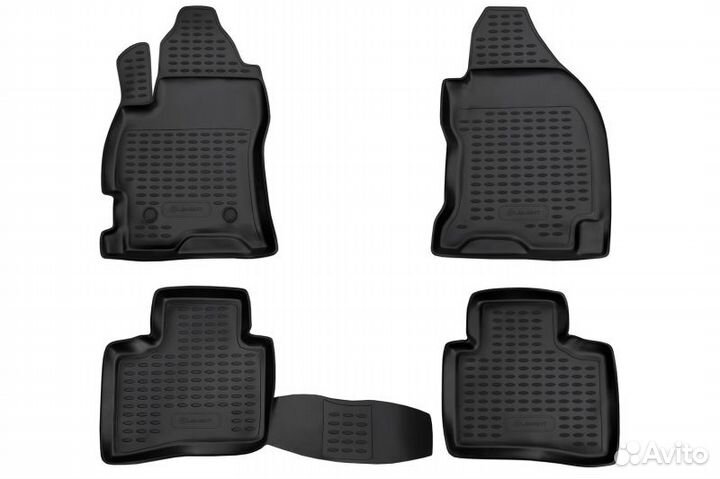 Коврики в салон ford mondeo 2000-2007, 4 шт. (поли