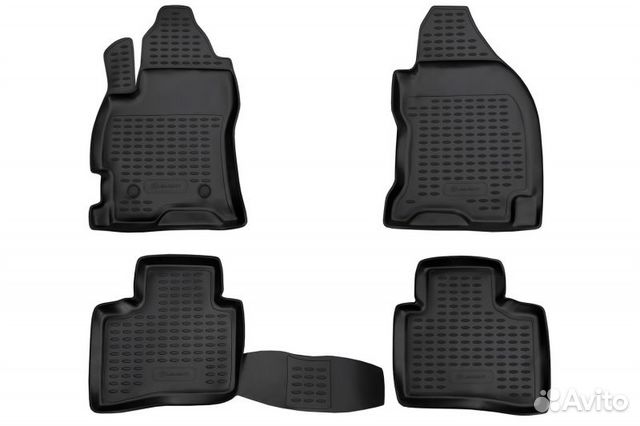 Коврики в салон ford mondeo 2000-2007, 4 шт. (поли