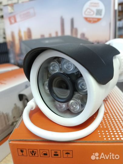 Комплект видеонаблюдения 4 камеры видеорегистратор