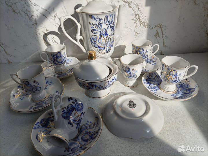 Кофейный сервиз,Гарднер гдр