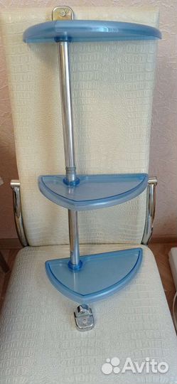 Полка угловая для ванной