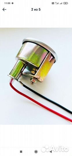 Манометр однострелочный с подсветкой, 15бар