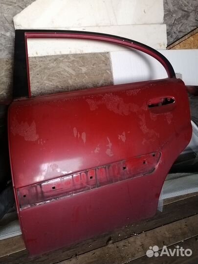 Дверь задняя левая kia rio2