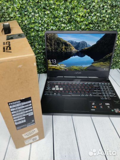 Ноутбук Asus Tuf Gaming (FX505DT) GeForce GTX 1650