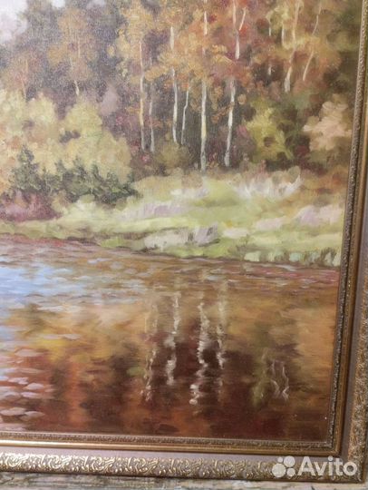 Картина маслом на холсте пейзаж