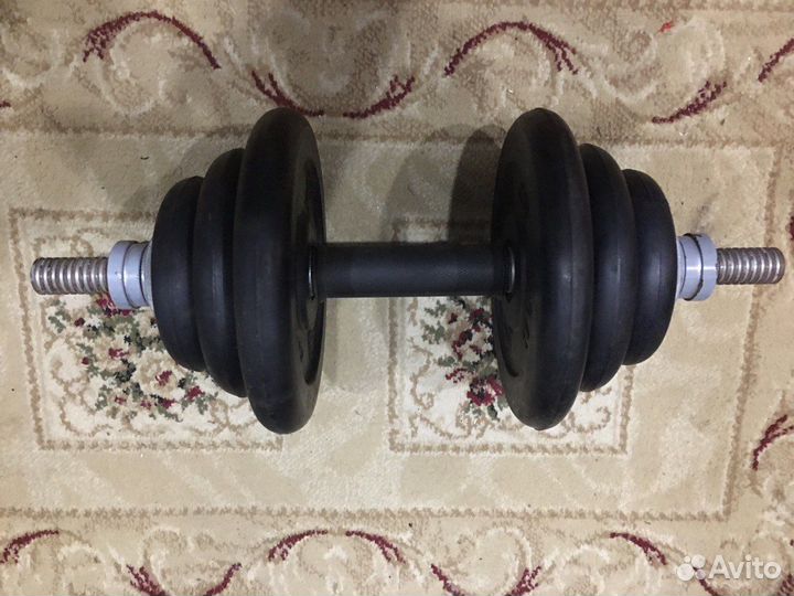 Гантеля barbell 19кг