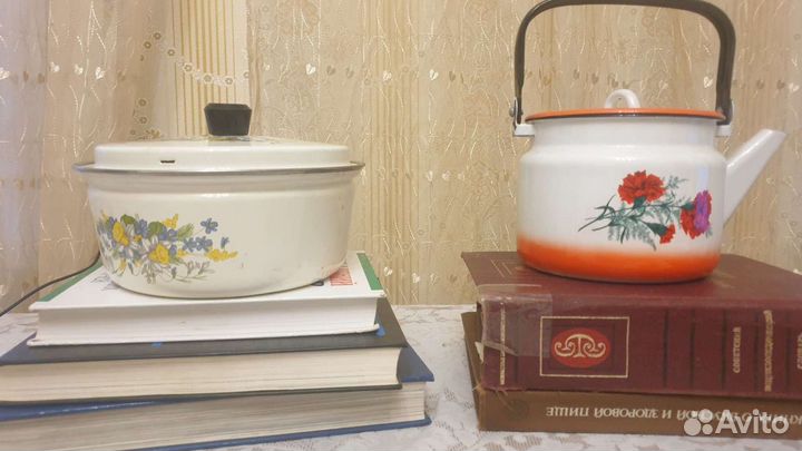 Кастрюля и чайник
