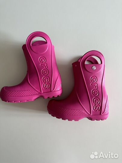 Резиновые сапоги crocs c8